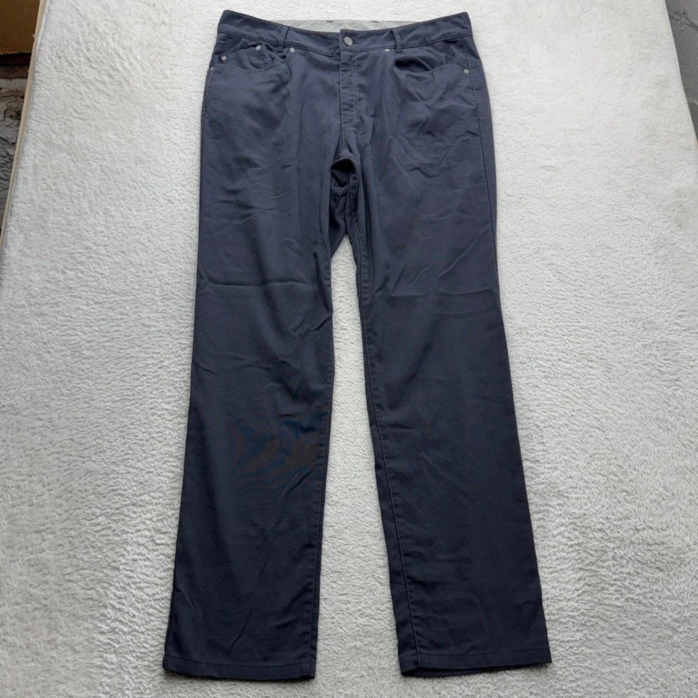 Outlier Slim Dungarees Men 36 Dark Charcoal Navy Blue Schoeller Workcloth Pants